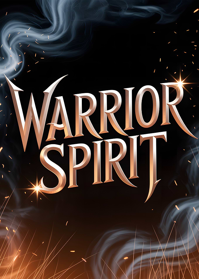 Warrior Spirit Motivational Poster