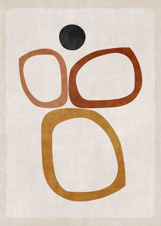 Abstract Shapes 02 Angel Earth Tones