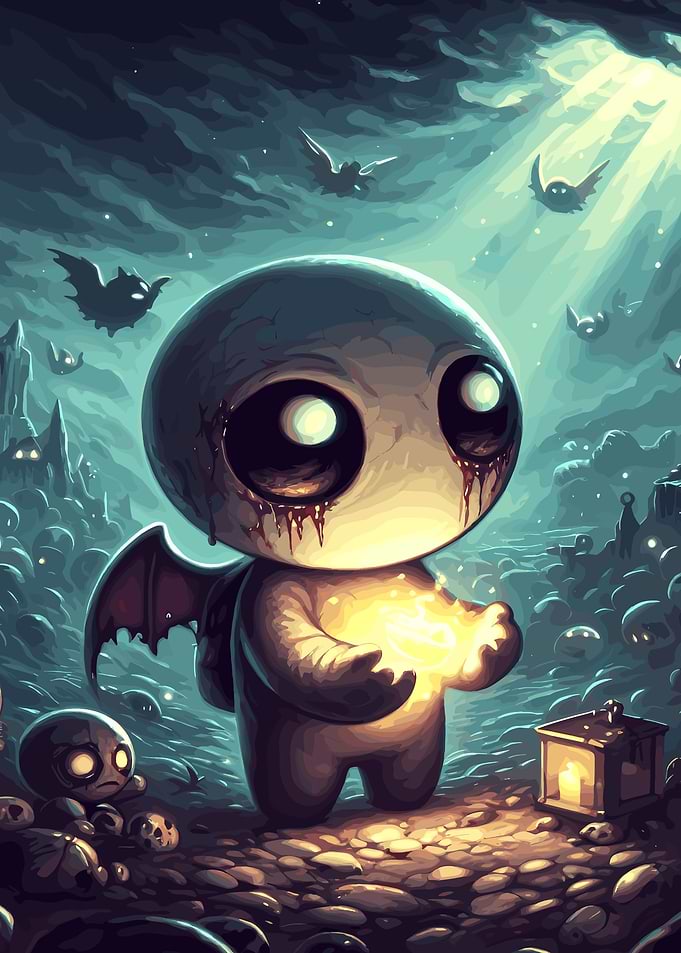 isac Cute Monster with Glowing Hands