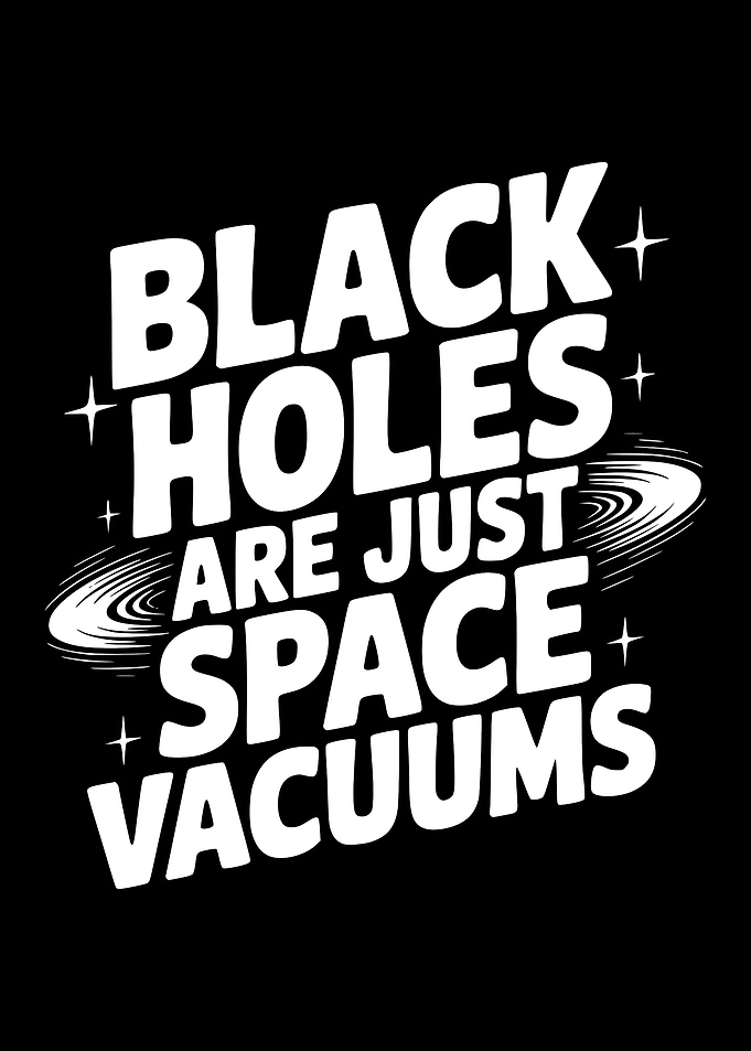 Black Holes Are Just Space Vacuums