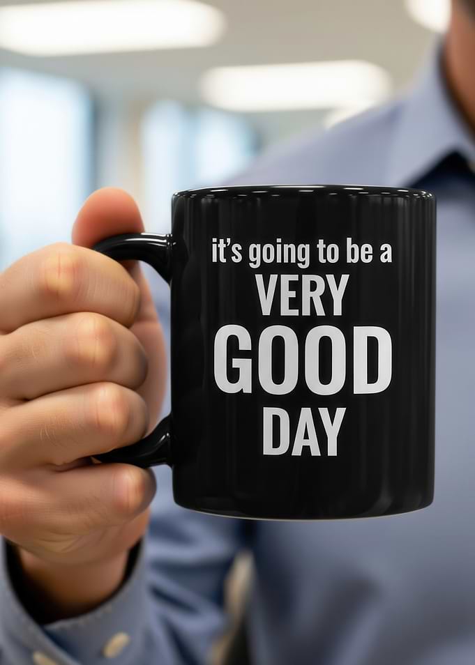 Motivational Mug: Very Good Day