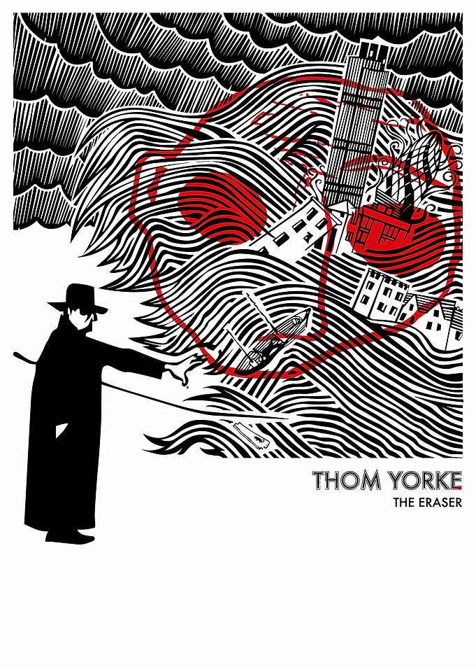 Thom Yorke - The Eraser Album Art