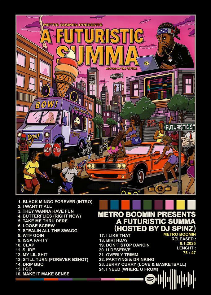 A Futuristic Summa Album Cover