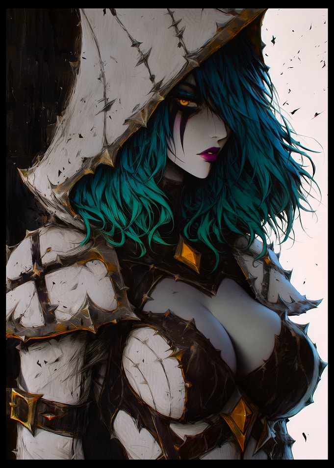 Anime Warrior Woman Katarina