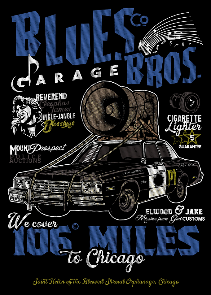 Blues Garage (Color)