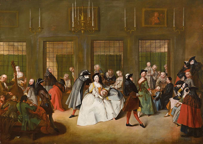 Masquerade Ball Painting
