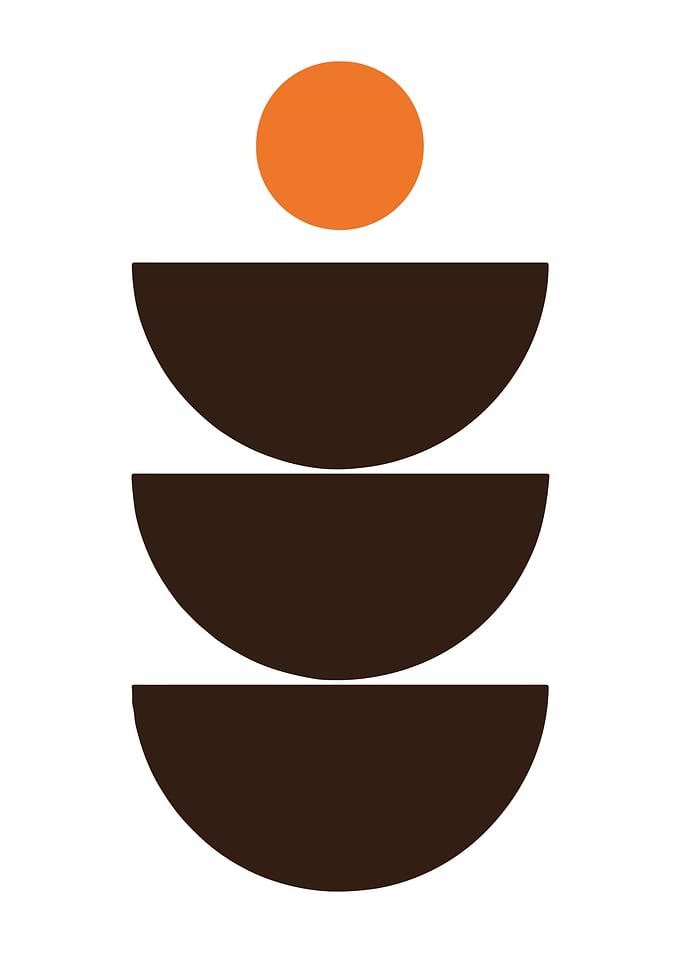Minimalist Geometric Shapes Art