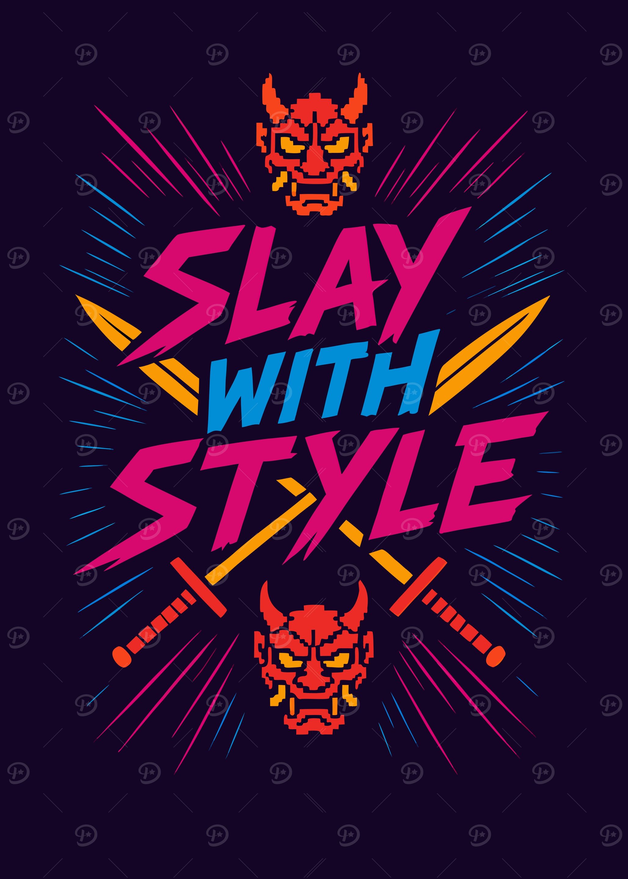 Slay With Style Pixel Art