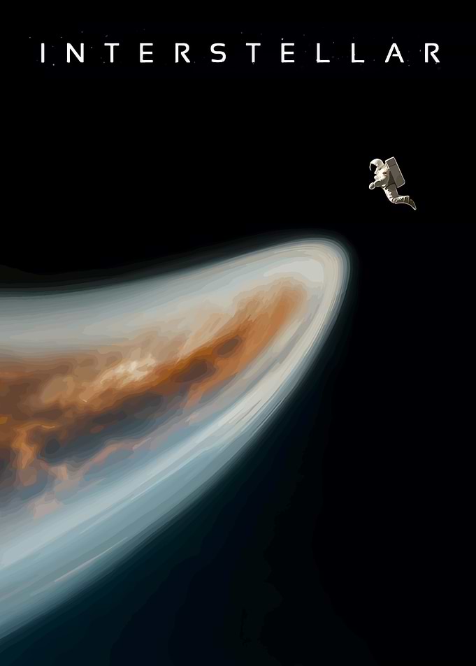 Interstellar Movie Poster Art