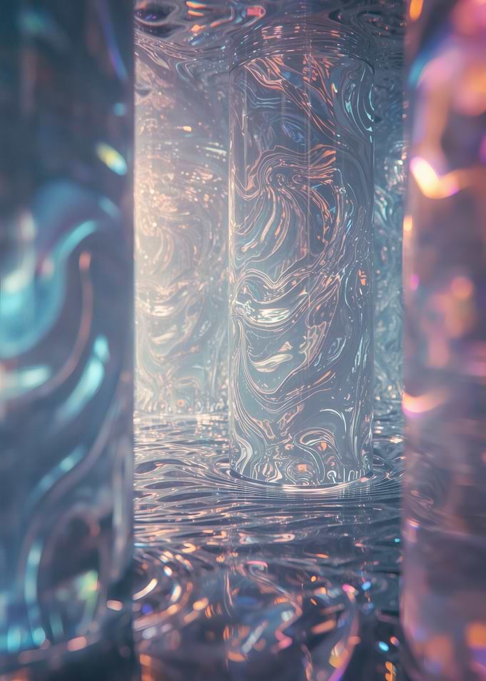 Abstract Water Columns