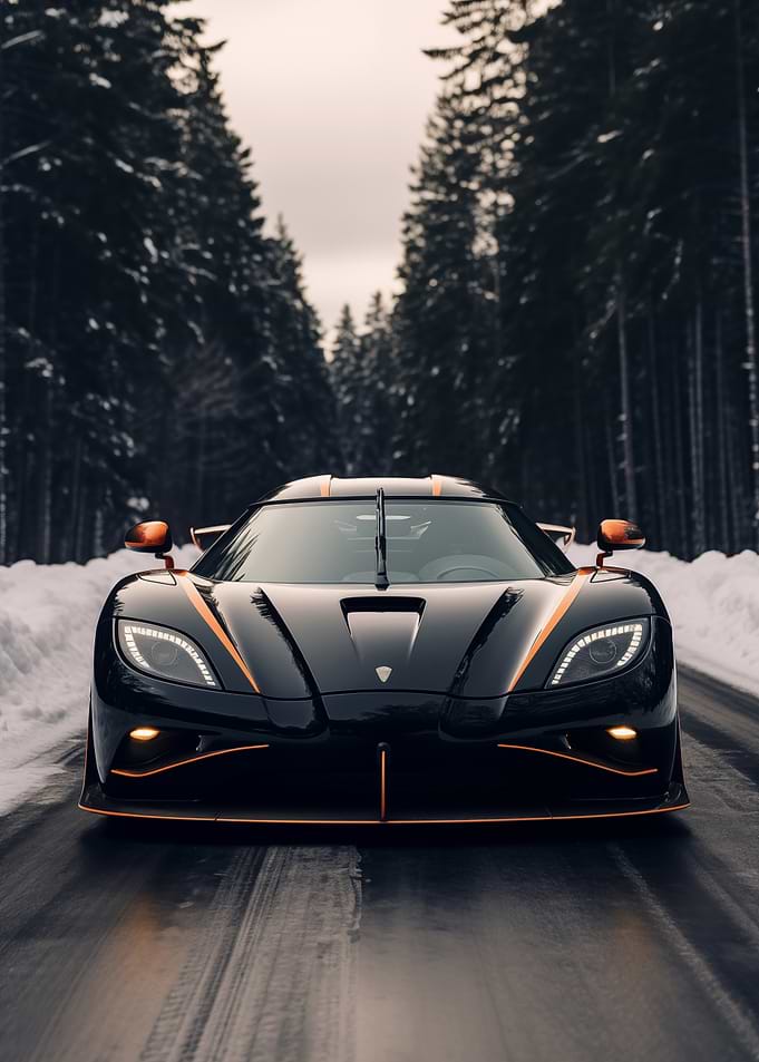 Koenigsegg Agera in Winter