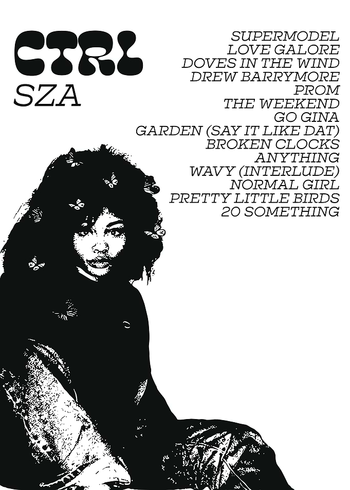 SZA CTRL Album Cover Art