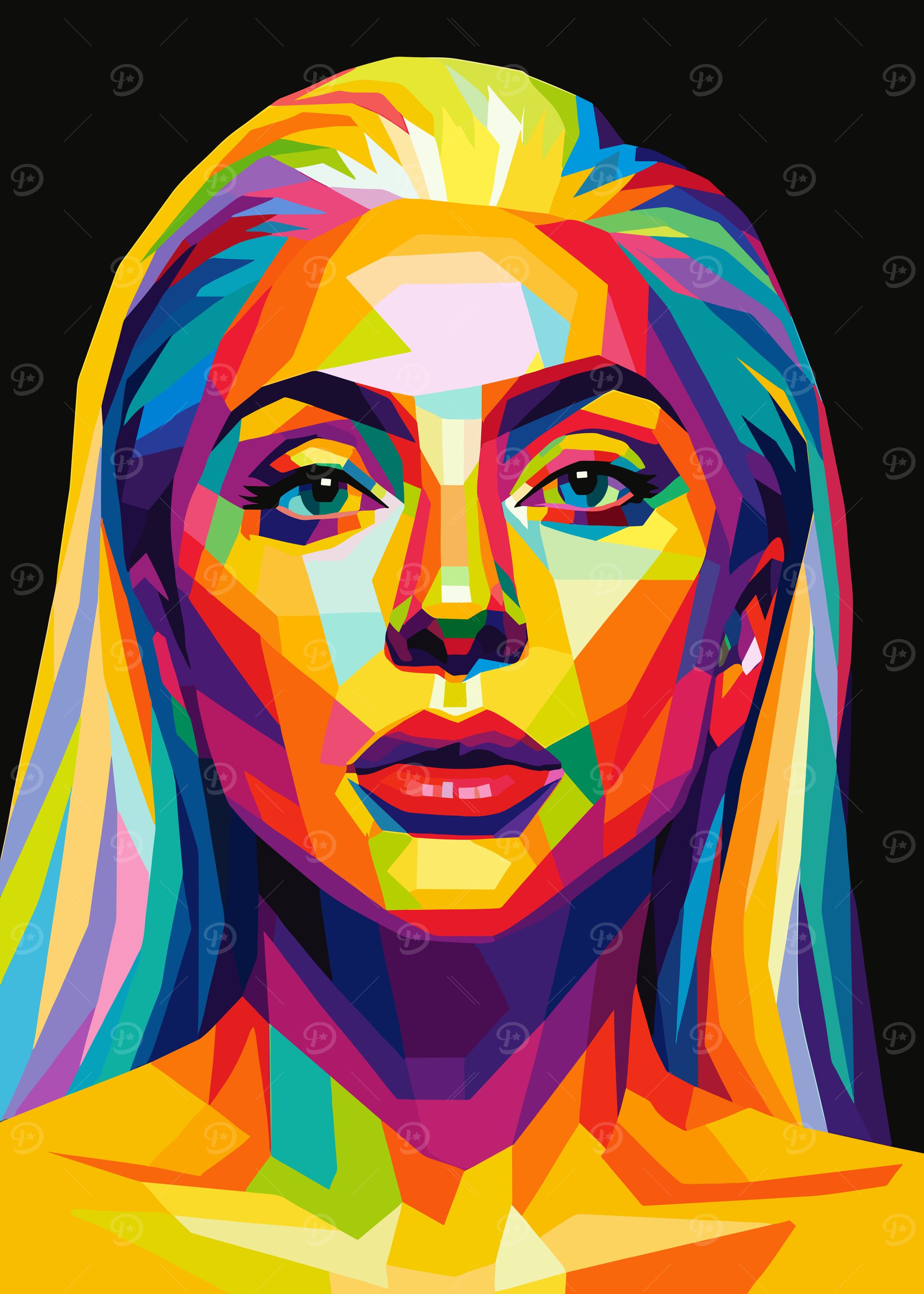 Lady Gaga Wpap Art