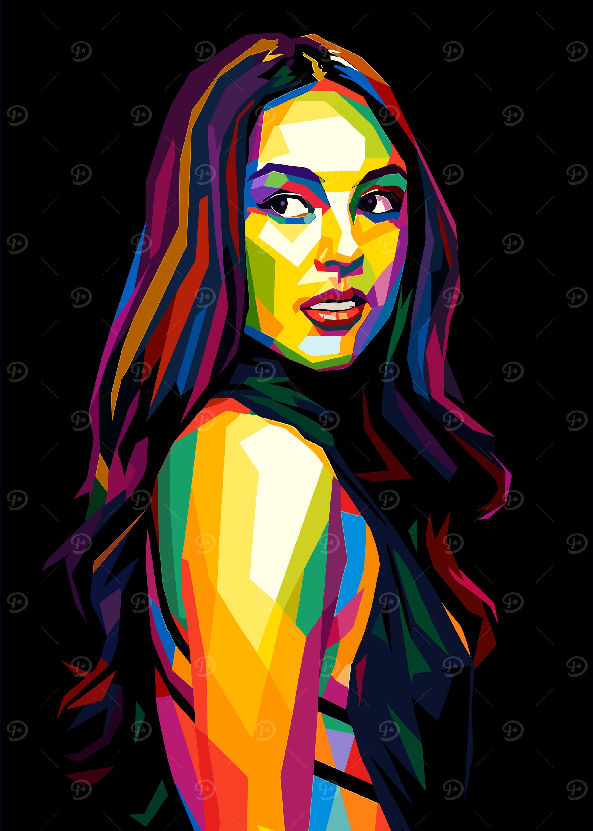 Olivia Rodrigo Wpap Art