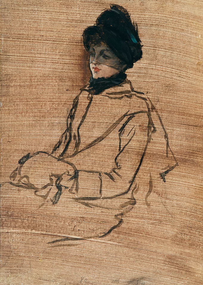 Woman in Hat Sketch