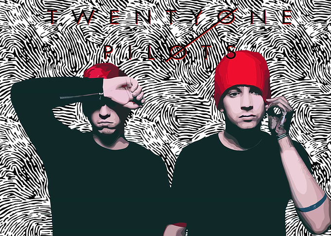 Twenty One Pilots Duo Portrait