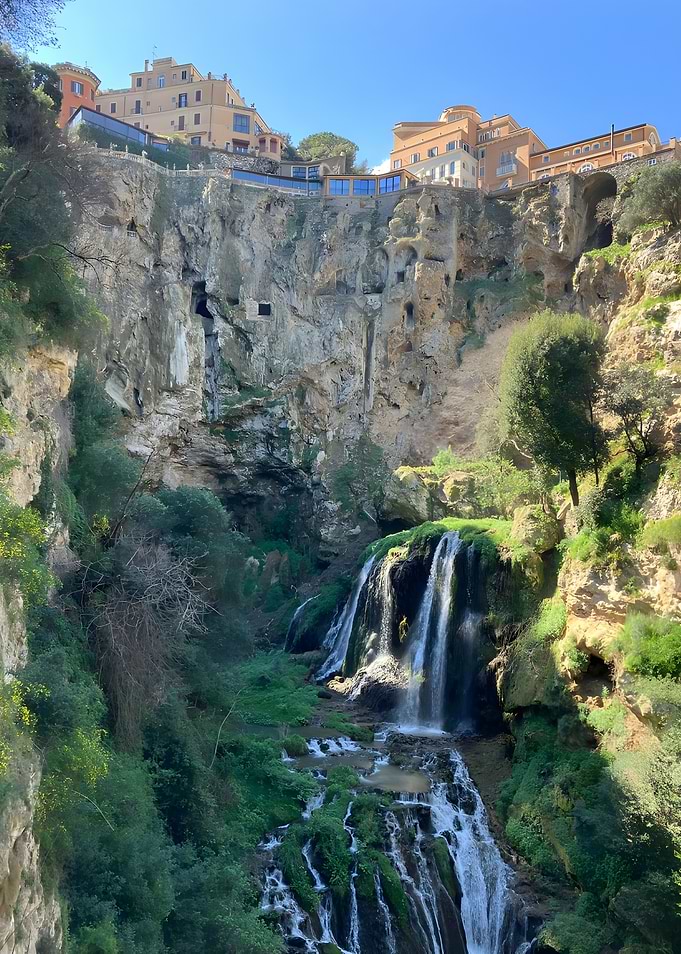 Villa Gregoriana waterfall