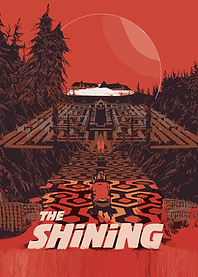 The Shining Movie Poster Art