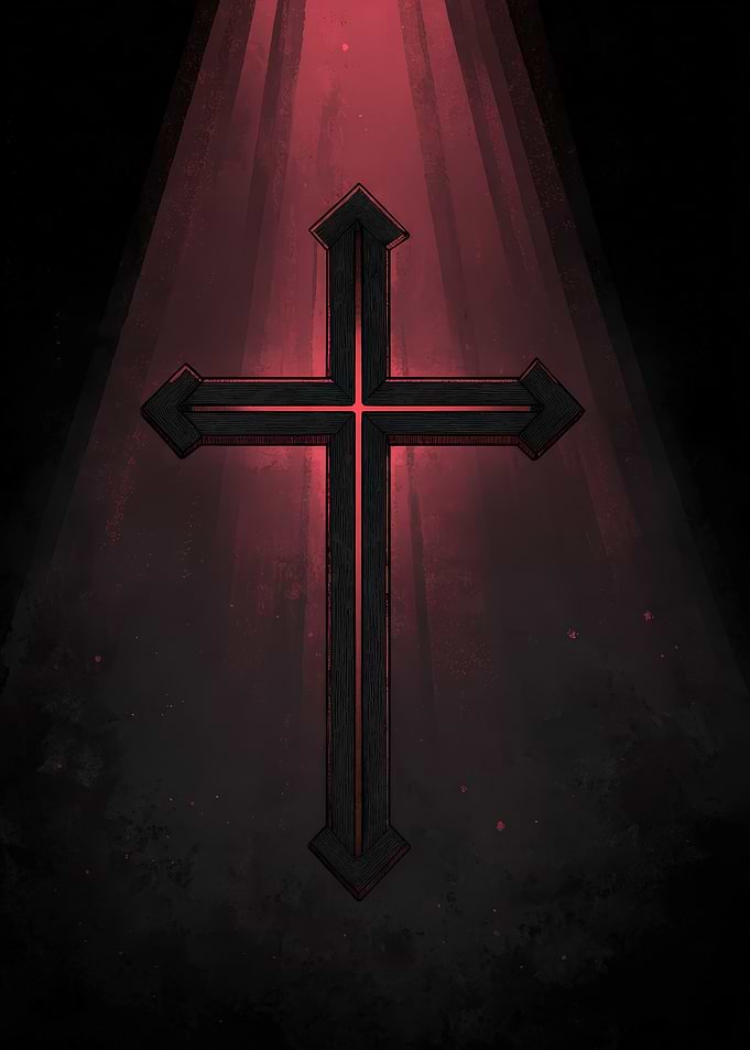 Red Christian Cross