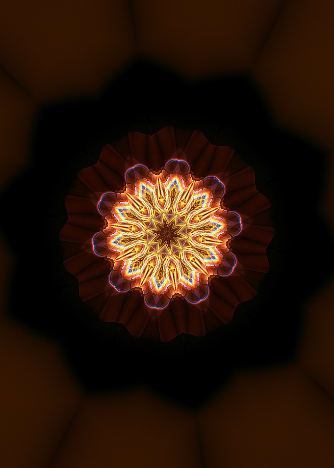 Neon Flower