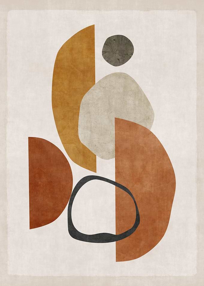 Abstract Shapes 08 Earth Tones