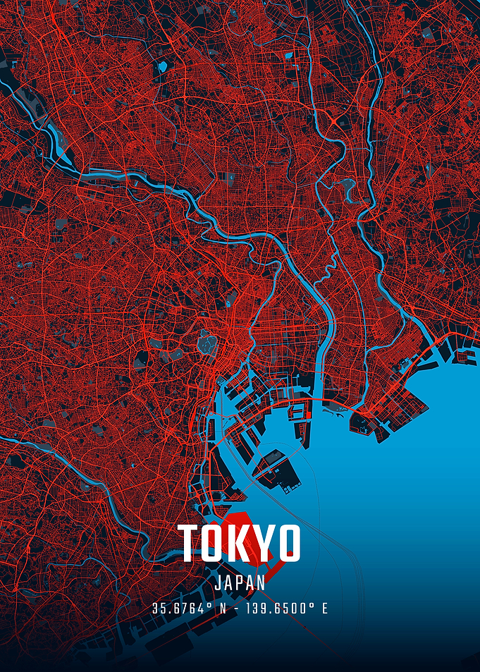 Tokyo City Map