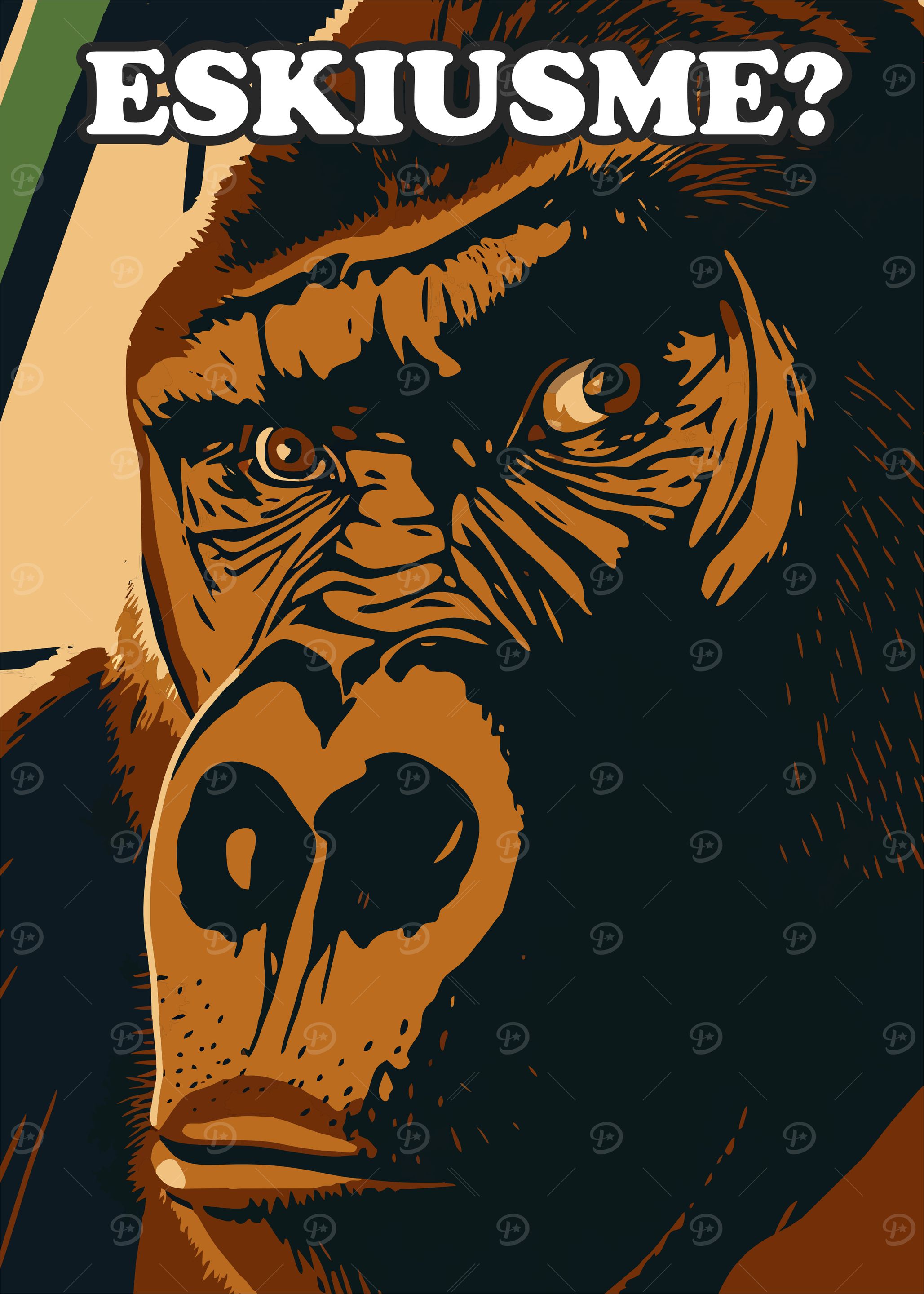 Eskiusme? Gorilla Portrait