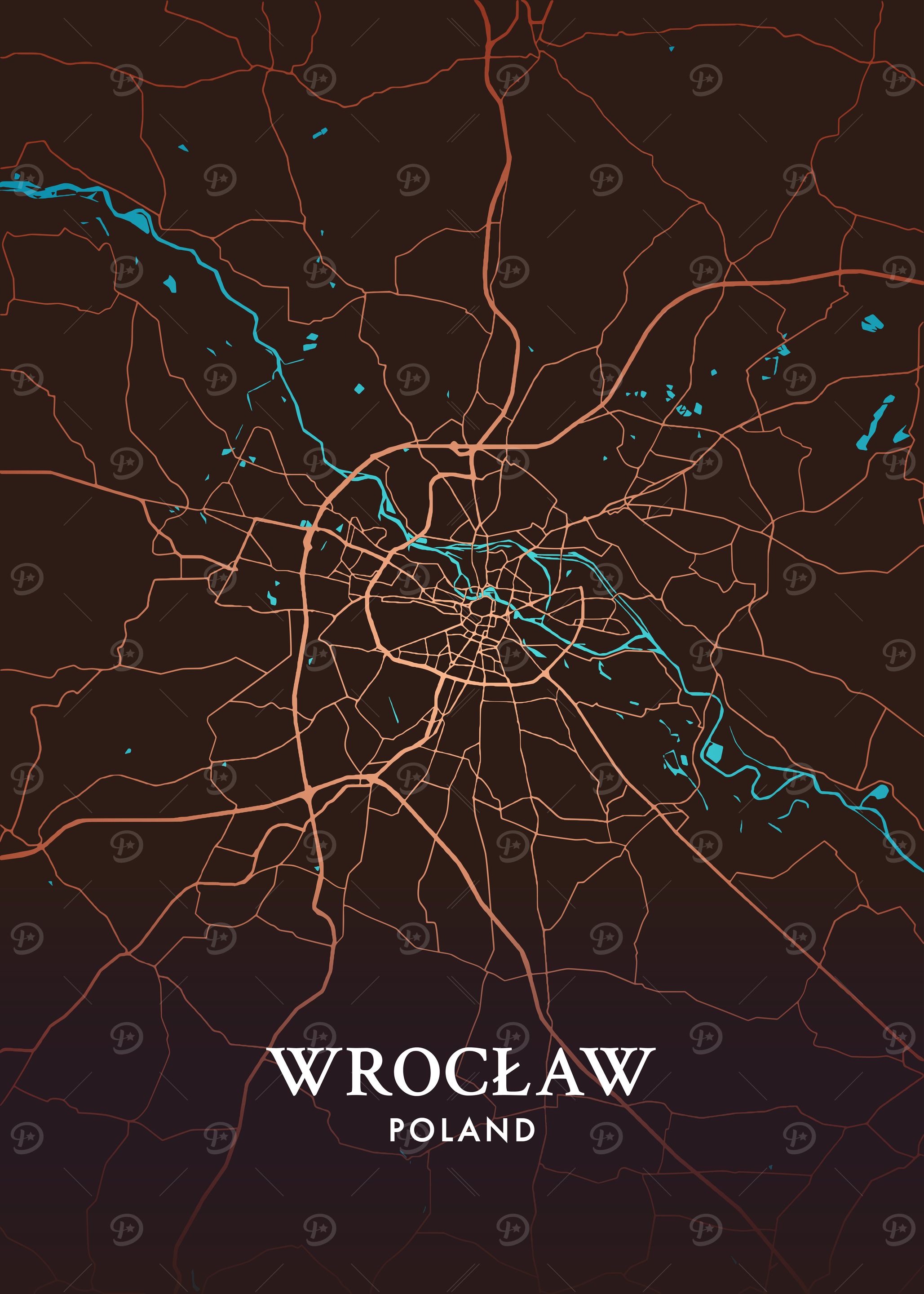 Wroclaw City Map