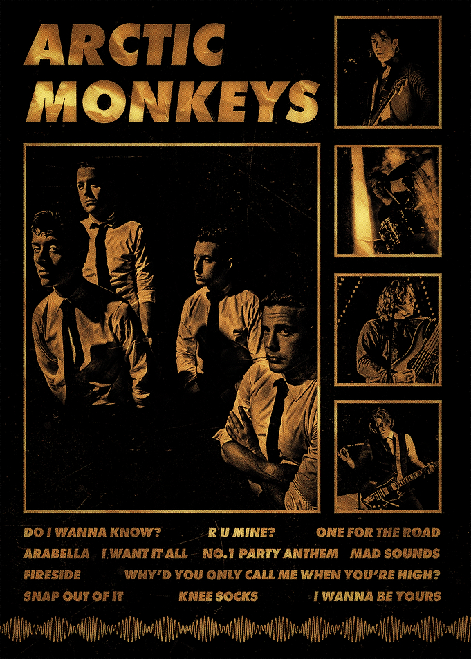 Arctic Monkeys Band Poster