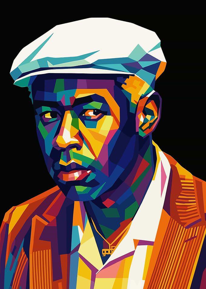 Tyler, the Creator - Pop Art Portrait