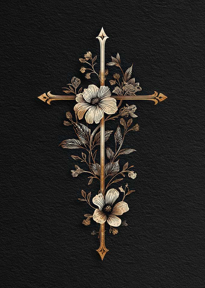 Floral Cross