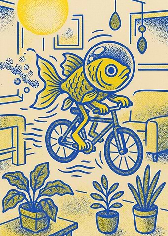 Fish on a Bike