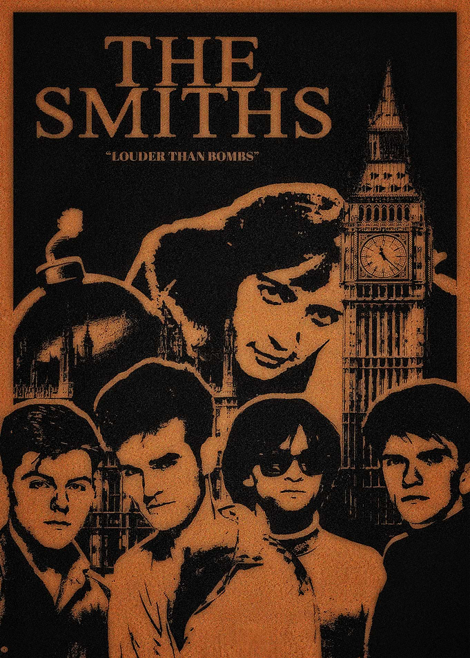 The Smiths Louder Than Bombs Poster