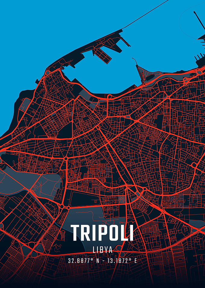 Tripoli City Map