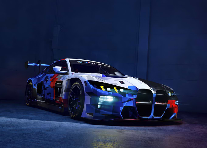 BMW M4 GT3 Race Car