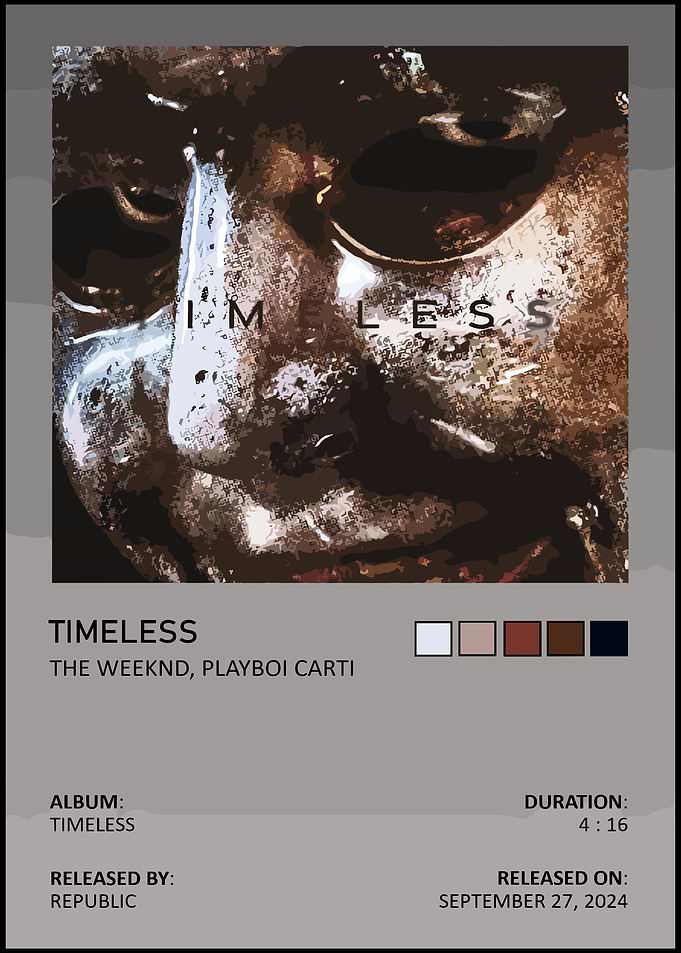 The Weeknd Playboi Cart Timeless Album