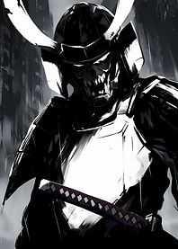 Dark Samurai Warrior