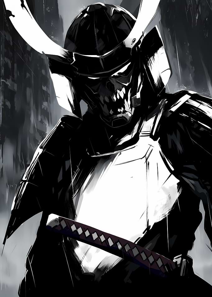 Dark Samurai Warrior