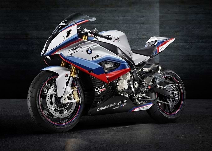 BMW S1000RR Motorcycle Studio Shot