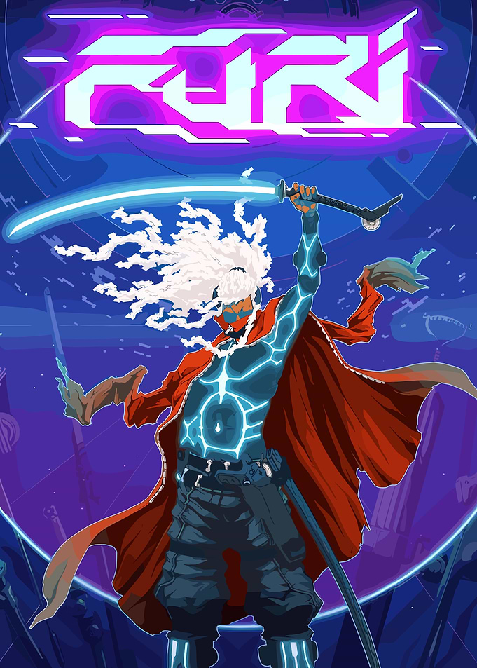 Furi Game Character Illustration