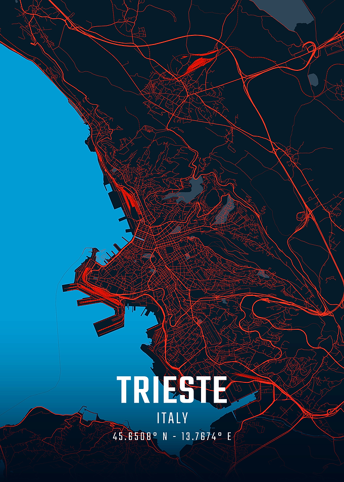 Trieste City Map
