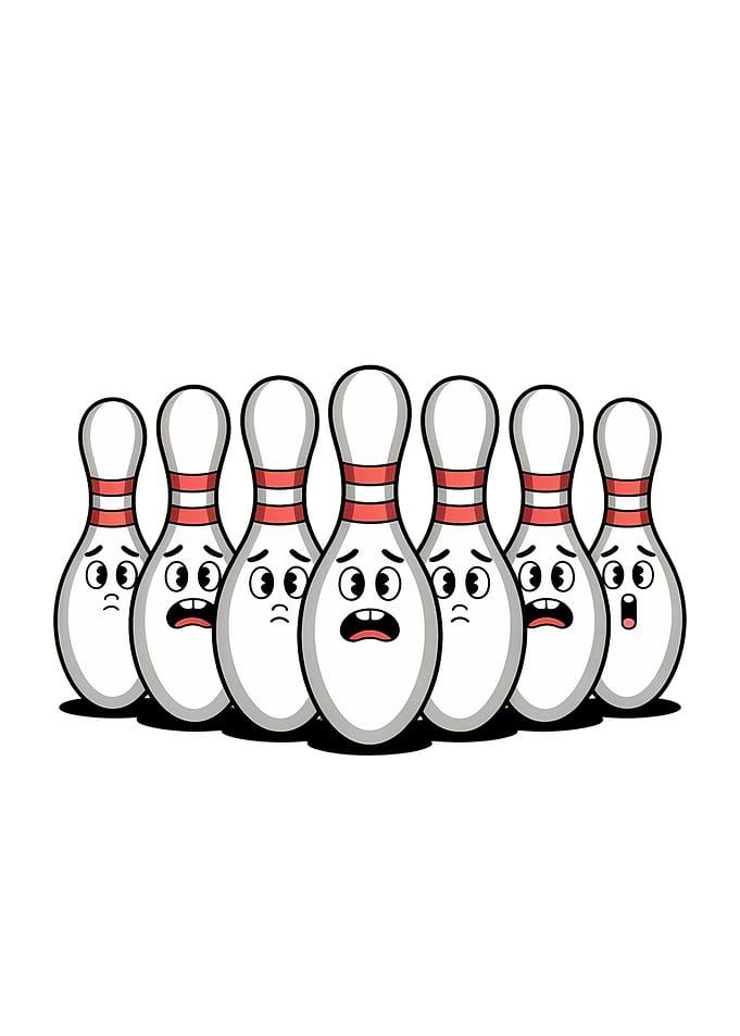 Funny Bowling Design