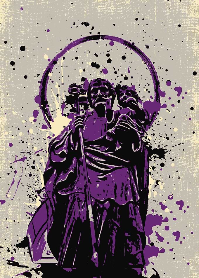 Saint Christopher Statue
