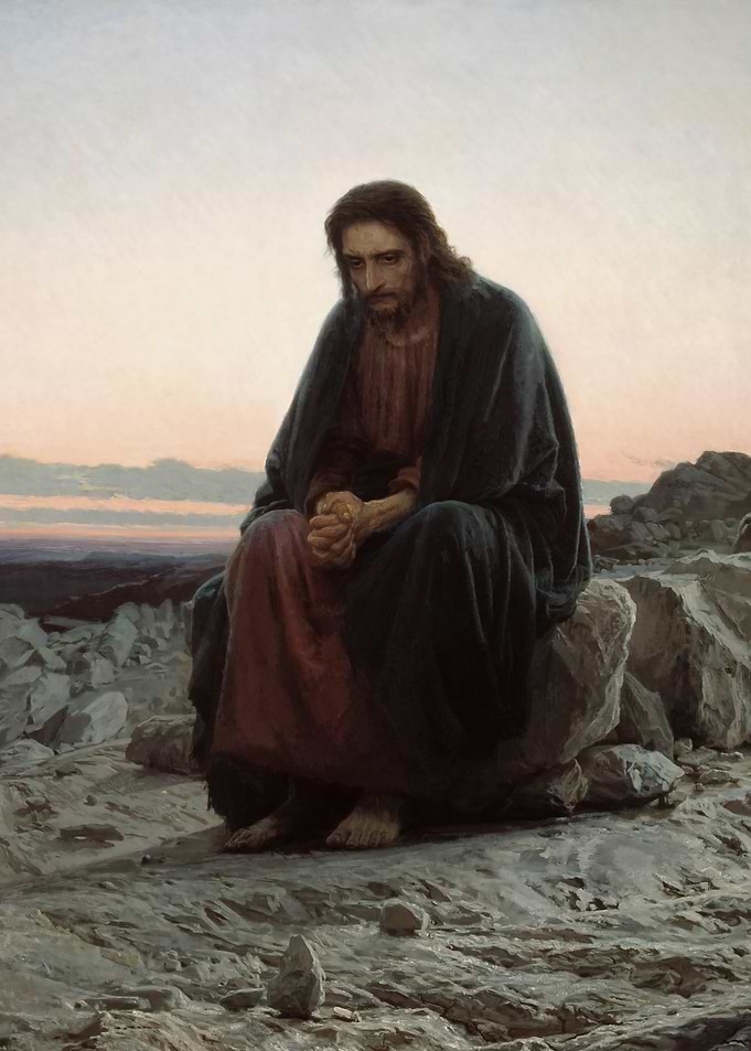 Christ in Gethsemane painting