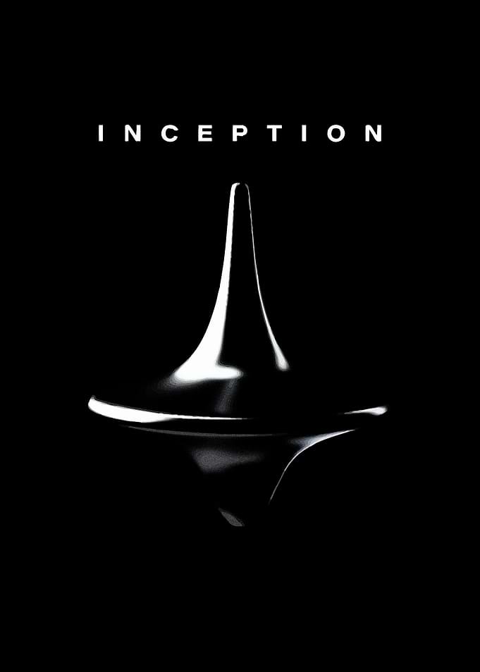 Inception Spinning Top Movie Poster