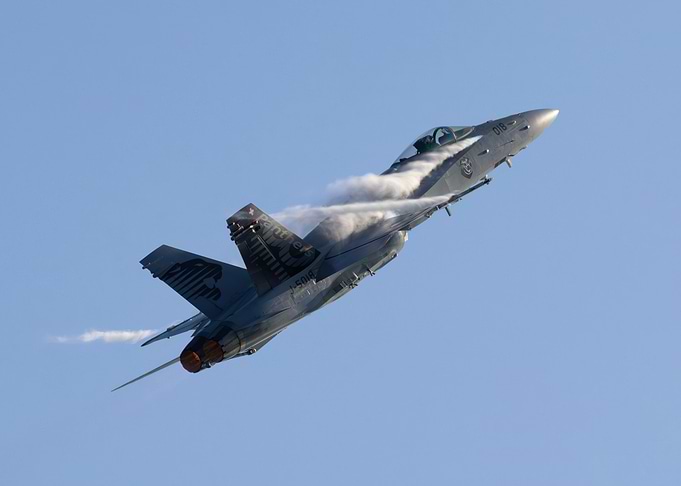 Fighter Jet in Flight