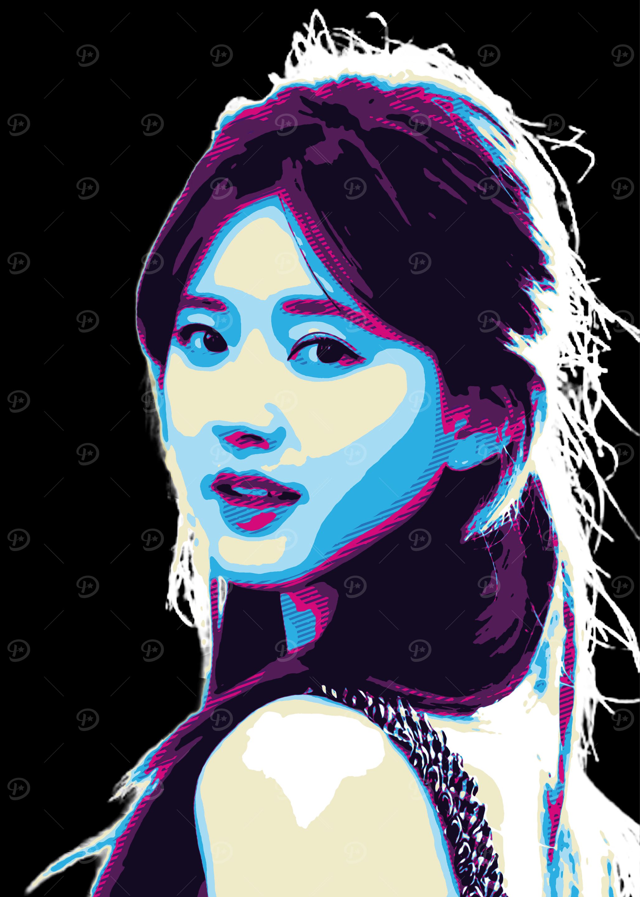 zhao lusi 80s Retro