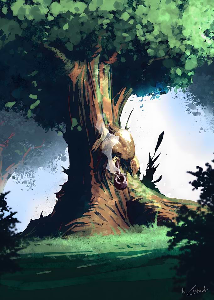 Smoking Tree