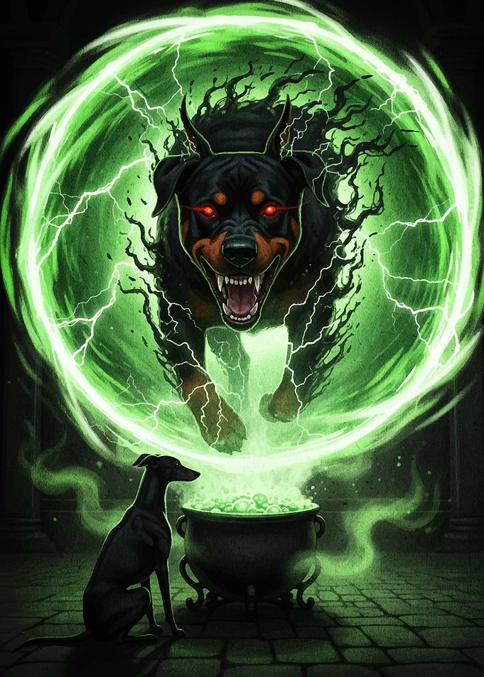 Magical Dog Transformation