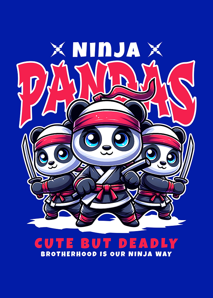 Ninja Pandas: Cute But Deadly